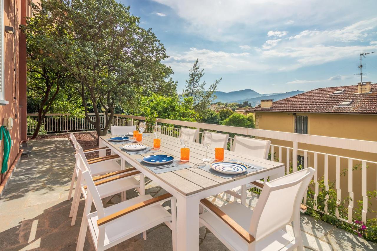 Casa Brigitte Comfort, Vista E Parcheggio Zoagli Exteriör bild