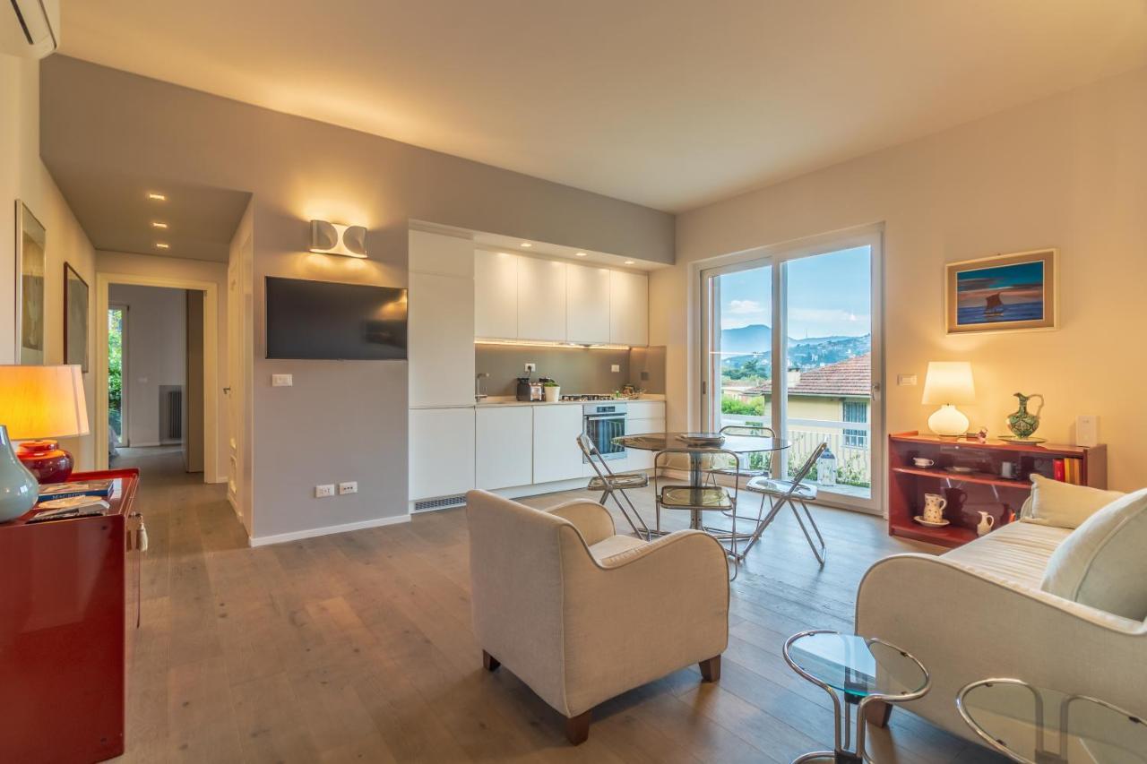 Casa Brigitte Comfort, Vista E Parcheggio Zoagli Exteriör bild