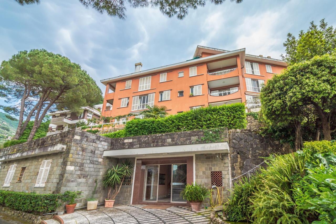 Casa Brigitte Comfort, Vista E Parcheggio Zoagli Exteriör bild