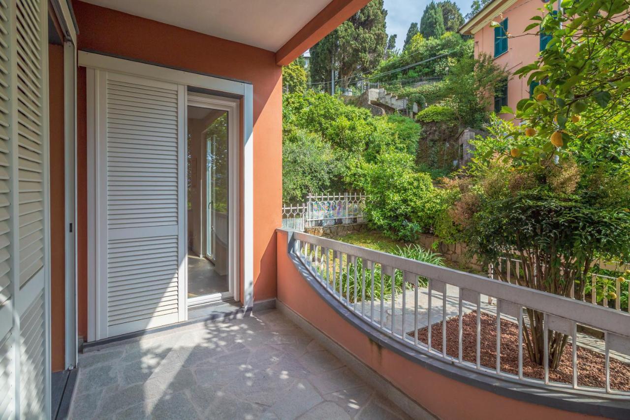 Casa Brigitte Comfort, Vista E Parcheggio Zoagli Exteriör bild
