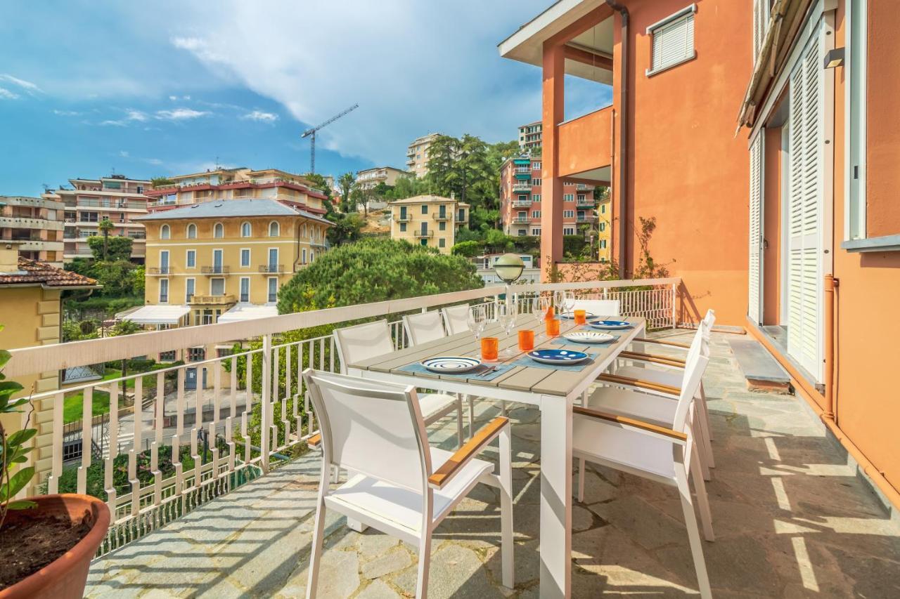 Casa Brigitte Comfort, Vista E Parcheggio Zoagli Exteriör bild